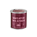 Good & Well Supply Co. - Sweater Weather Soy Candle - Holiday Collection