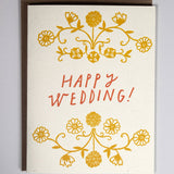 Ratbee Press - Happy Wedding Card