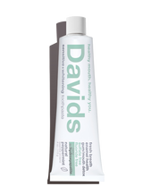 Davids Natural Toothpaste - Sensitive+Whitening Nano-Hydroxyapatite - Peppermint
