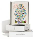 Red Cap Cards - Smitten Christmas greeting card