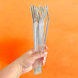 Bamboo Switch - Glass Bent Top Straw | 9 inch and 11 inch