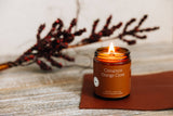 Fontana Candle Co. - Cinnamon Orange Clove Essential Oil Beeswax Jar Candle
