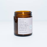 Fontana Candle Co. - Fresh Linen Essential Oil Beeswax Jar Candle: Non-Toxic