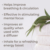 Plant Therapy - Organic Eucalyptus Globulus Essential Oil 10 mL