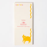 Bromstad Printing Co. - Squiggle Tail Cat - Risograph Notepad