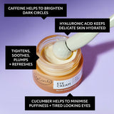 UpCircle USA - Vegan Hydrating Eye Cream with Hyaluronic Acid + Coffee Oil