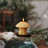 Big Dipper Wax Works - Mushroom Candles – 100% Pure Beeswax – 3 Styles