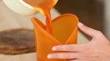 Food Huggers - Reusable Silicone Storage Bag – Amber (400ml)