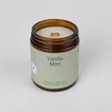 Fontana Candle Co. - Vanilla Mint Beeswax & Essential Oil Natural Candle