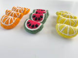 Wool Jamboree - Lime Slice Cat Toy