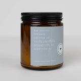 Fontana Candle Co. - Peppermint Bark Essential Oil Beeswax Jar Candle: Non-Toxic