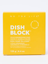 No Tox Life - DISH BLOCK® solid dish soap bar - Citrus Lemongrass - No Tox Life