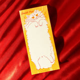 Bromstad Printing Co. - Scratch Pad Cat - Risograph Notepad