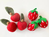 Wool Jamboree - Wool Strawberry Cat Toy