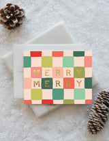 Idlewild Co. - Merry Merry Checks Holiday Greeting Card