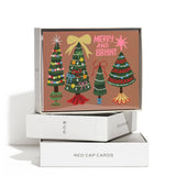 Red Cap Cards - Brilliant Trees greeting card