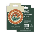 The Landmark Project - Leave No Trace Outdoor Ethics Sticker