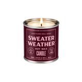 Good & Well Supply Co. - Sweater Weather Soy Candle - Holiday Collection