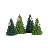 Big Dipper Wax Works - Tree Candles – 100% Pure Beeswax – 2 Sizes, 2 Colors