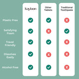 Kaylaan Bulk Fluoride Toothpaste Tablets - Mint (1oz)