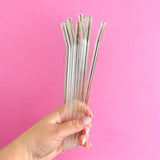 Bamboo Switch - Glass Bent Top Straw | 9 inch and 11 inch