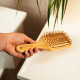 Bamboo Switch - Bamboo Paddle Hairbrush - Square | Earth Day Bestseller