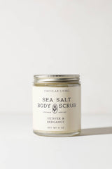 Circular Living - Sea Salt Body Scrub, Vetiver & Bergamot