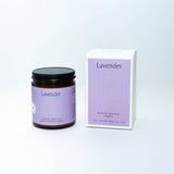 Fontana Candle Co. - Lavender Essential Oil Beeswax Wooden Wick Jar Candle
