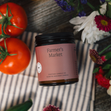 Fontana Candle Co. - Farmer's Market Essential Oil Beeswax Jar Candle: Non-Toxic