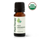 Plant Therapy - Organic Lemongrass Essential Oil 10 mL