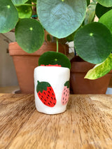 Howdy Ceramics - Match Holder - Strawberries