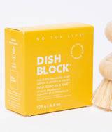 No Tox Life - DISH BLOCK® solid dish soap bar - Citrus Lemongrass - No Tox Life