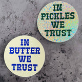 The Silver Spider - In pickles we trust Sticker restaurant Foodie gifts bakery
