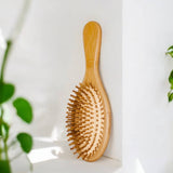 Bamboo Switch - Bamboo Paddle Hairbrush | Round | Earth Day Bestseller