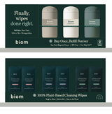 Biom - All-Purpose Cleaning Wipes Refills: Grapefruit Zest