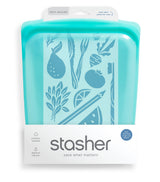 Stasher - Half Gallon: Aqua