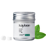 Kaylaan Mint Fluoride Toothpaste Tablets Tin