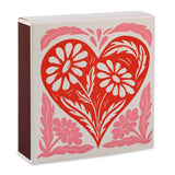 Archivist Gallery - Botanical Heart | Square - Safety Matches