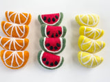 Wool Jamboree - Lime Slice Cat Toy