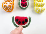 Wool Jamboree - Lime Slice Cat Toy