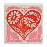 Archivist Gallery - Botanical Heart | Square - Safety Matches