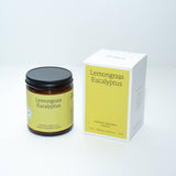 Fontana Candle Co. - Lemongrass Eucalyptus Essential Oil Beeswax Jar Candle