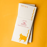 Bromstad Printing Co. - Squiggle Tail Cat - Risograph Notepad
