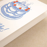 Kindred Letterpress - 21st Birthday Cake Card | Letterpress Birthday Card