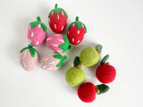 Wool Jamboree - Wool Strawberry Cat Toy