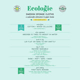 Ecologie - Purr Party Swedish Dishcloth