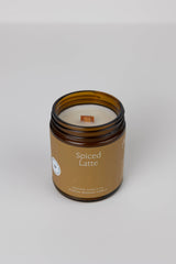 Fontana Candle Co. - Spiced Latte Essential Oil Natural Beeswax Jar Candle