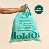 HoldOn Bags - 40 COMPOSTABLE TALL KITCHEN BAGS