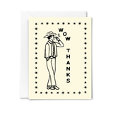 Studio Conroy - Wow Thanks Cowboy Card
