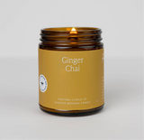 Fontana Candle Co. - Ginger Chai Essential Oil Beeswax Jar Candle
